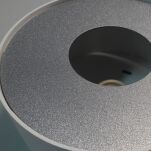 Lampa sufitowa POINT S 6000 Nowodvorski Natynkowa wys. 8 cm BIAŁA+SZARY/GRAFIT - 6