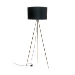 Lampa podłogowa INGA klasyczny trójnóg złoto – czarna H06-GD-BK Zuma Line - 2