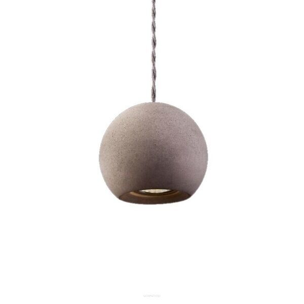 Lampa wisząca GEOMETRIC 9696 Nowodvorski Betonowa kula LOFTOWA
