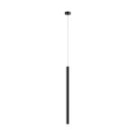 Lampa wisząca LOYA P0461-01A-L8L8 Zuma Line Czarna błyszcząca tuba o wys. 50 cm śr. 3.2 cm  - 2