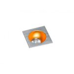 Lampa wpuszczana HUGO 1 DOWNLIGHT AZ1733 Azzardo Minimalistyczna i techniczna w kolorze aluminium - 4
