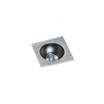 Lampa wpuszczana HUGO 1 DOWNLIGHT AZ1733 Azzardo Minimalistyczna i techniczna w kolorze aluminium - 3