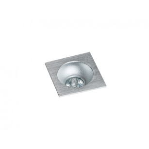 Lampa wpuszczana HUGO 1 DOWNLIGHT AZ1733 Azzardo Minimalistyczna i techniczna w kolorze aluminium