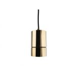 Lampa wisząca RAFFAEL AZ1625 Azzardo ZŁOTA nowoczesna i minimalistyczna w kształcie tuby  - 3
