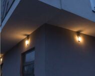 Kinkiet elewacyjny CITY 1836 II BL SU-MA CZARNY IP54 - 2