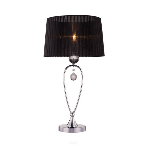 Lampa stołowa BELLO RLT93224-1B Zuma Line Podstawa z wisiorkiem + subtelny czarny abażur 