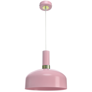 Lampa wisząca MALMO różowa MILAGRO MLP6199