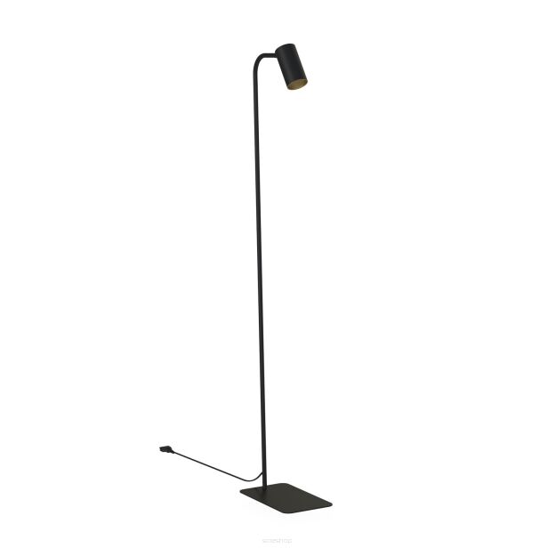 Lampa podłogowa Mono GU10 czarno/złota 120cm 7717