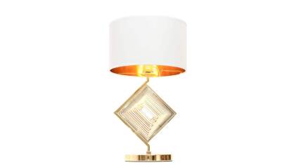 GLAMOUR LAMPA NOCNA BIAŁO-ZŁOTA BENARDI LDT 5529 (WT+GD)