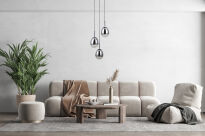 Lampa wisząca Meolo PND-40825-3-BK Italux - 2