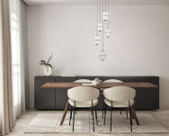 Lampa wisząca Alani PND-34375-5-HBR Italux - 2