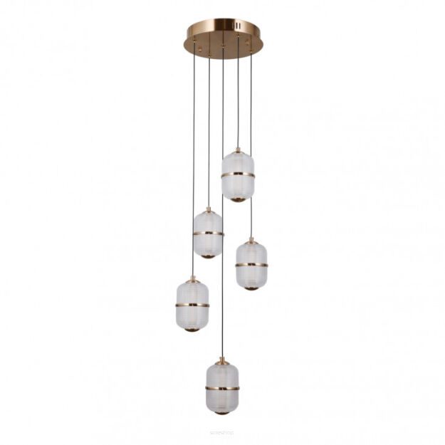 Lampa wisząca Alani PND-34375-5-HBR Italux