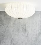 Plafon MIST 107939 Markslojd  biała tkanina średnica 55 cm - 2