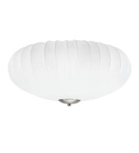 Plafon MIST 107939 Markslojd  biała tkanina średnica 55 cm