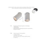 TLS006-BK TORE LAMPA SUFITOWA CZARNA/BLACK ZUMALINE - 3