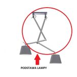 Podstawa lampy wiszącej ZYTA 2S PENDANT PODWÓJNA ALUMINIUM - 10