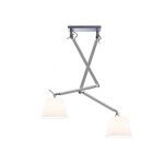 Podstawa lampy wiszącej ZYTA 2S PENDANT PODWÓJNA ALUMINIUM - 3