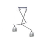 Podstawa lampy wiszącej ZYTA 2S PENDANT PODWÓJNA ALUMINIUM - 4