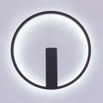 E82907-82 CORIT LAMPA SUFITOWA CZARNA/BLACK ZUMALINE - 2