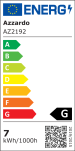 Kinkiet lampa ścienna ANCONA S AZ2192 Azzardo Okrągła biała LED  IP54 - 3