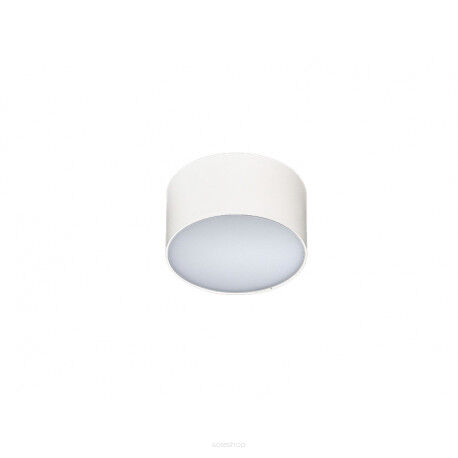Lampa sufitowa plafon MONZA R 12 3000K/4000K Azzardo Okrągła natynkowa z akrylową osłoną biała LED