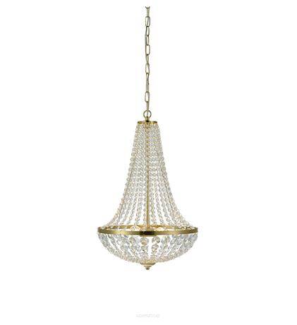 Lampa wisząca GRÄNSÖ 106119 Markslojd glamour złota 40 cm