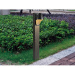 Lampa zewnętrzna stojąca MATERA 600 AZ2185 Azzardo Latarnia nowoczesna z oryginalnym kloszem  - 2