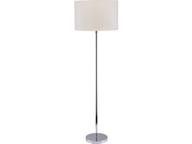 Lampa stojąca HOTEL  8981 Nowodvorski Minimalistyczna CHROM ECRU 168 CM