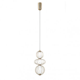 Lampa wisząca Rabel PND-344221-3V-HBR Italux