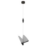 Lampa wisząca bee lamp 1 led czarna 21 cm step into design MP0090-1 black pszczoła - 2