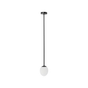 Lampa wisząca łazienkowa Ice Egg G9 czarno/biała Ø13cm IP44 8124