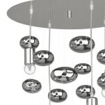 Lampa sufitowa SALVA G 6845 Nowodvorski Efektowna  CHROME ᴓ 50 cm - 3
