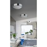 Lampa sufitowa ścienna COLETTE 31 AZ1311 Azzardo Nowoczesna i gustowna IP44  biały / chrom  - 2