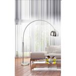 Lampa podłogowa TOSCA AZ0022 Azzardo Nowoczesna łukowa marmurowa podstawa - 3