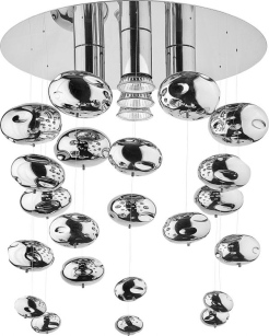 Lampa sufitowa SALVA E 5428 Nowodvorski Oryginalna CHROME ᴓ 35 cm