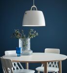 Lampa wisząca SPIN 1L Biały/Stal 107727 metalowy klosz  - 2