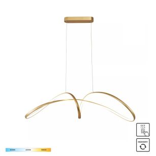 20026P-GD FERMI LAMPA WISZĄCA ZŁOTA/GOLD ZUMALINE