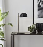 Lampa stołowa POSE 107938 Markslojd  skandynawski styl  czarna mosiądz wysokość 49 cm - 2