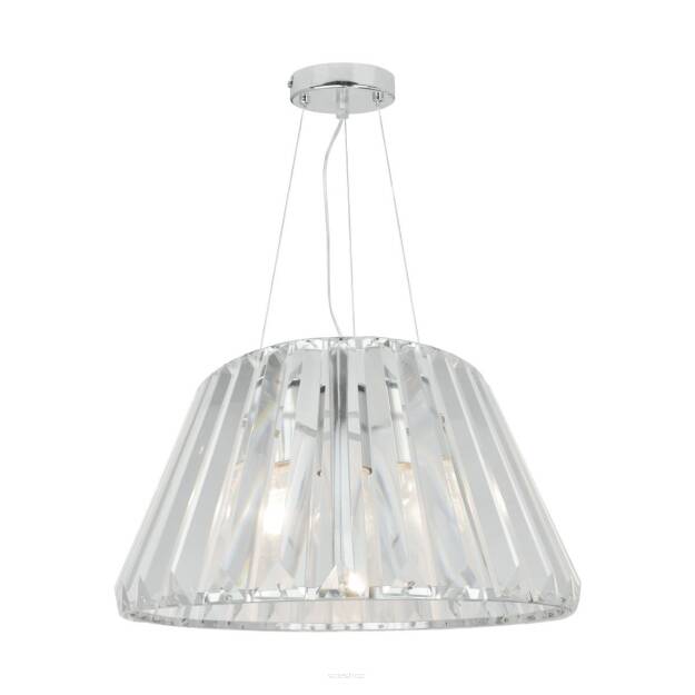 Lampa wisząca PARIA P15090-1 ZumaLine Transparentna elegancka