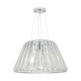 Lampa wisząca PARIA P15090-1 ZumaLine Transparentna elegancka