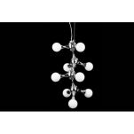 Lampa wisząca  NEURONO  AZ0109 Azzardo Nietypowa forma i oryginalny wygląd przyciągają wzrok chrom / biały - 2