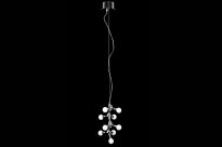 Lampa wisząca  NEURONO  AZ0109 Azzardo Nietypowa forma i oryginalny wygląd przyciągają wzrok chrom / biały - 3