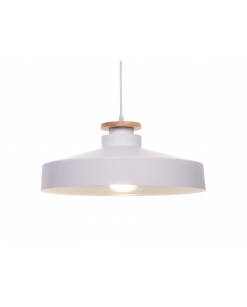 NOWOCZESNA LAMPA WISZĄCA BIAŁA LUDOR LDP 7974 (WT)