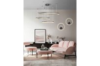 Lampa wisząca HALO AZ4707 Azzardo nowoczesna LED czarna - 2