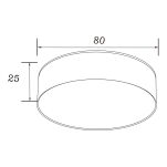 WM-TD8880-S-4K-WH SOLARI LAMPA SUFITOWA BIAŁA ZUMALINE - 3