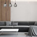 Lampa wisząca OMEGA BLACK/GOLD 3xE27 MLP6531  - 3