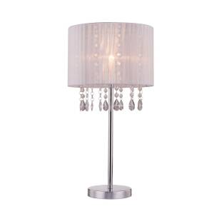 Lampa stołowa LETA RLT93350-1A ZumaLine Nowoczesna delikatna biała 54 cm