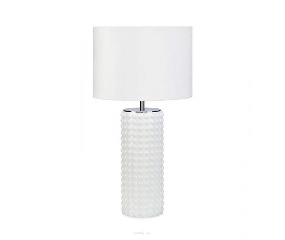 Lampa stołowa Proud 107484 Markslojd elegancka artdeco biała
