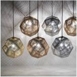 Lampa wisząca FUTURI STAR złota 48 cm ST-5001 L GOLD METAL ARTDECO - 2