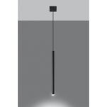 Lampa wisząca PASTELO 1 Czarna Zwis LED SOLLUX LIGHTING SL.0469 - 2
